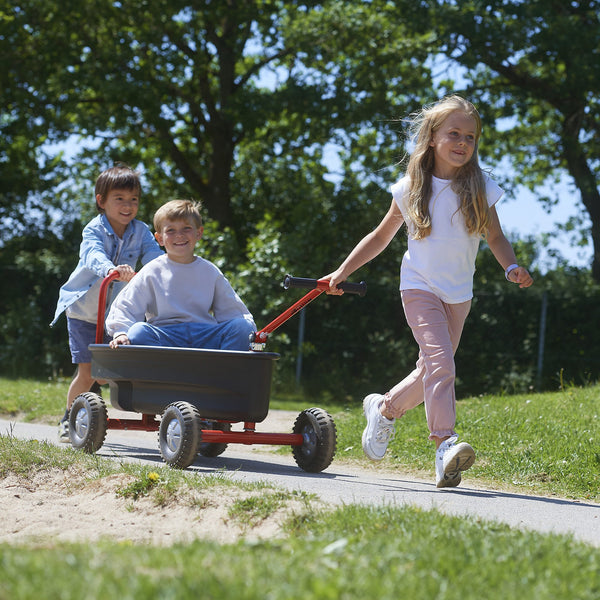 Winther Viking Explorer Surfer Boat - Fun Push or Pull Handcart | Ages 4-7 winther