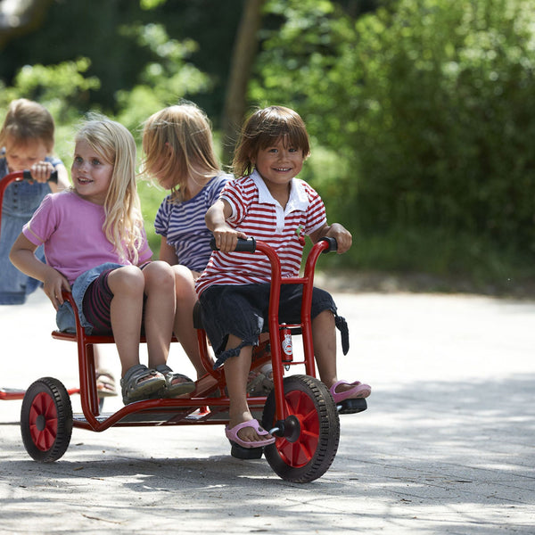 Winther Viking Twin Taxi - Role-Playing Trike for 3 Kids | Ages 4-8 winther