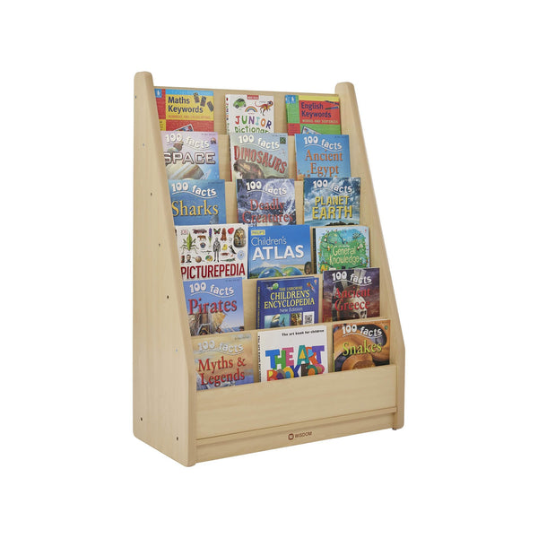 Wisdom Elegant Tall Basic Book Storage – Face-On Bookshelf | Ages 2+ wisdom