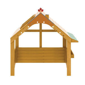 Wisdom Outdoor Playhouse β Wooden Garden Role Play House for Kids | Ages 3+ wisdomΒ