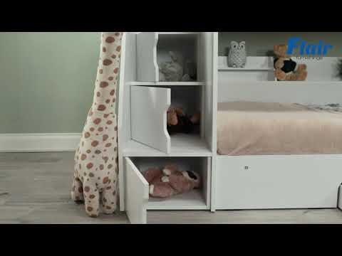 Flair Furnishings Slick Staircase Bunk Bed | With Storage Bunk flair