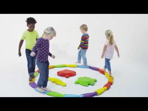 Gonge River Landscape - Dynamic Balance Course for Active Play & Group Fun | 2 Years+ gonge
