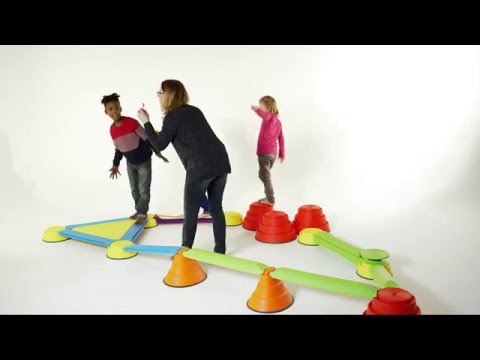 Gonge Build N' BalanceĀ® Course Advanced Set ā Exciting & Customisable Balancing System | 2 - 11 Years gonge