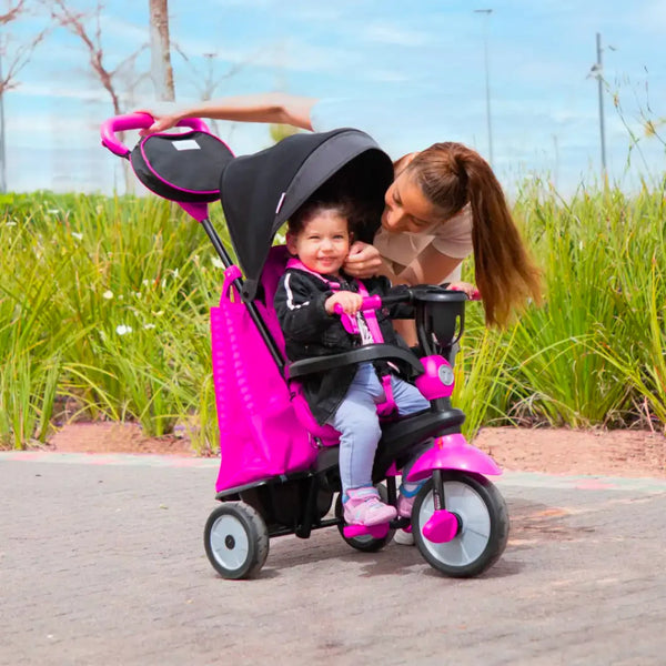 smarTrike 4-in-1 Swing DLX Toddler Tricycle | Ages 15 Months to 3 Years smartrike