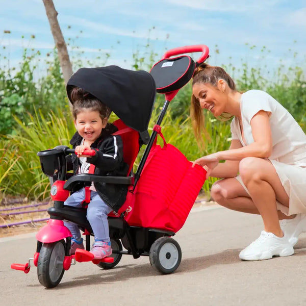 smarTrike 4-in-1 Swing DLX Toddler Tricycle | Ages 15 Months to 3 Years smartrike