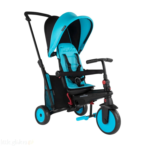 smarTrike 5-in-1 STR™3 Folding Stroller Trike Blue | Ages 10 Months to 3 Years smartrike Blue