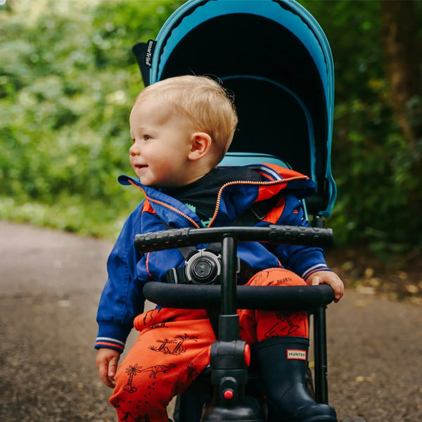 smarTrike 5-in-1 STR™3 Folding Stroller Trike Blue | Ages 10 Months to 3 Years smartrike