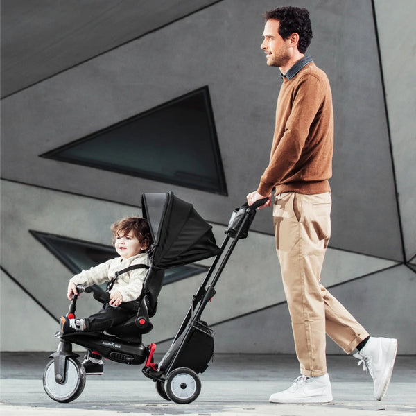 smarTrike 6-in-1 STR™7 Folding Stroller Trike Red | Ages 6 Months to 3 Years smartrike
