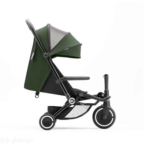 smarTrike Traveler Foldable 4-in-1 Stroller & Trike | Ages 6 Months to 4 Years smartrike Forest Green