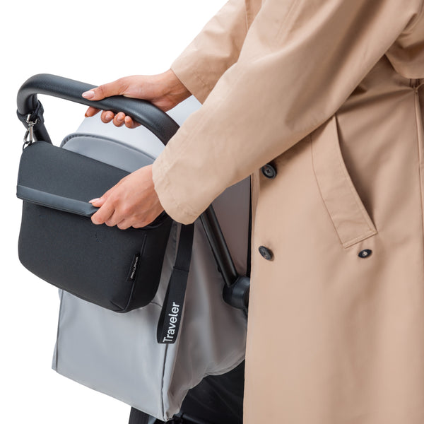 smarTrike Universal Stroller Organizer – Multi-Compartment Storage with Secure Pouch smartrike