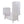 Babymore Aston 3 Piece Nursery Furniture Set | Drop Side Cot Bed, Chest Changer & Wardrobe babymore Grey