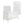 Babymore Aston 3 Piece Nursery Furniture Set | Drop Side Cot Bed, Chest Changer & Wardrobe babymore White