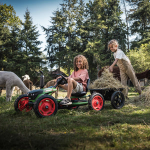 BERG Buddy Fendt Go-Kart | Adjustable Seat & Tractor-Inspired Design - Little Gliders