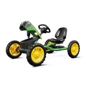 BERG Buddy John Deere Go-Kart | Adjustable Seat & Tractor-Inspired Design - Little Gliders