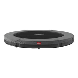 BERG Favorit InGround 200 7ft Round Trampoline | Ages 6+ berg Anthracite Grey No Safety Net