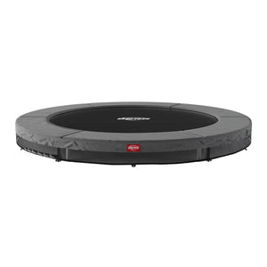 BERG Favorit InGround 270 | 9ft Round Trampoline | Ages 6+ berg Anthracite Grey No Safety Net