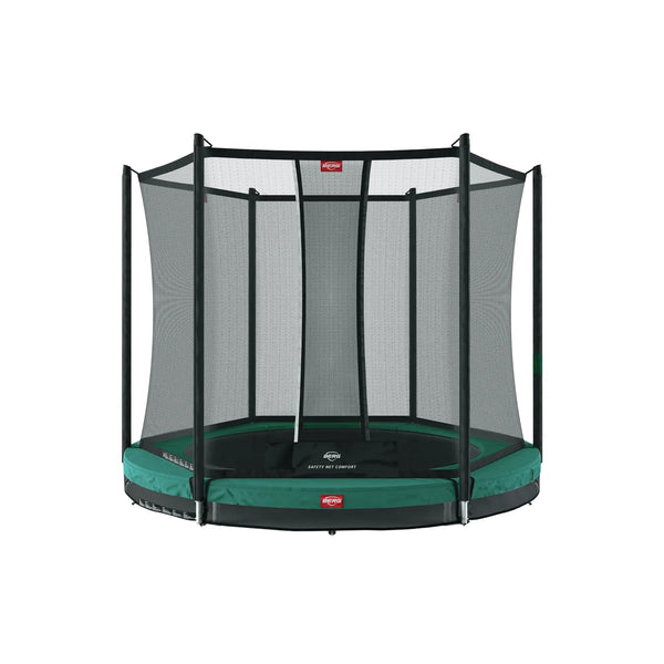 BERG SPORTS Favorit InGround 330 | 11ft Round Trampoline | Ages 14+ berg Green Comfort Net