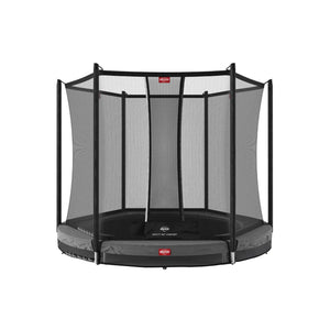 BERG SPORTS Favorit InGround 330 | 11ft Round Trampoline | Ages 14+ berg Anthracite Grey Comfort Net