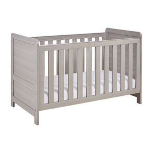 Babymore Caro Cot Bed - White or Grey Wash | Stylish & Versatile Cot Bed for Modern Nurseries - Little Gliders
