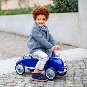 Baghera Ford Mustang Ride-On Car – 1966 Classic Metal Toy | Ages 1+ baghera 