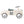 Baghera Roadster Ivory White Ride-On – Classic Metal Push Car | Ages 1+ baghera 