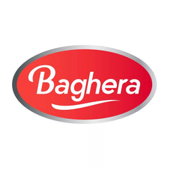 Baghera logo in red oval design – official branding of the French vintage ride-on toy and pedal car manufacturer known for classic metal cars for kids