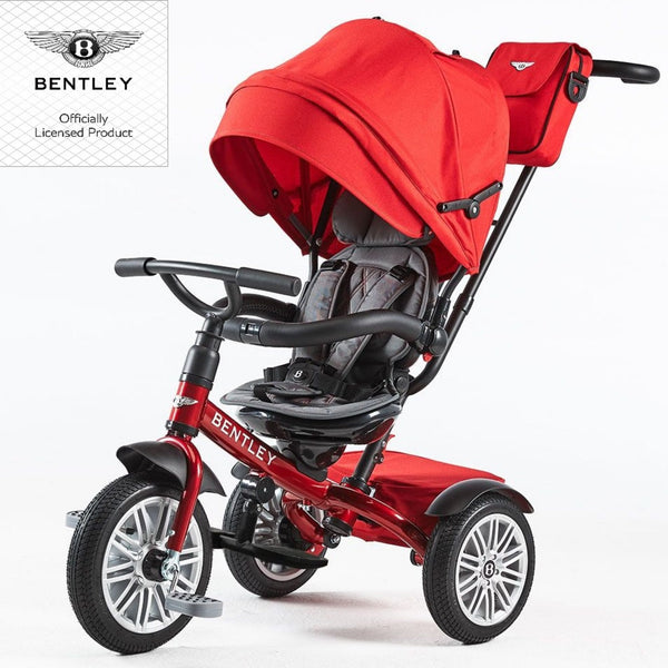 Bentley 6-in-1 Trike – Luxury Ride-On for Toddlers | Ages 12M+ bentley Dragon Red