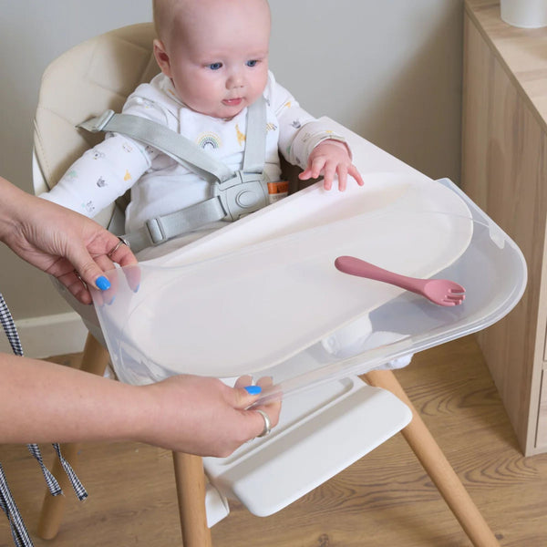 Clair de Lune 6-in-1 High Chair – Versatile, Adjustable & Easy to Clean | Ages 4M-6Y clair de lune 