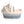 Clair de Lune Dimple Grey Wicker Moses Basket – Soft & Breathable | Ages 0-9M clair de lune 