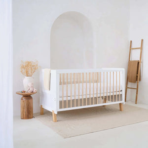 Clair de Lune Essentials Cot Bed | Affordable, Durable & Converts to Toddler Bed clair de lune 