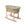 Clair de Lune Organic Natural Wicker Moses Basket – Sustainable & Breathable | Ages 0-9M clair de lune Sage With Rocking Stand