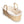 Clair de Lune Organic Palm Moses Basket | Sustainable & Breathable | Ages 0-9M clair de lune Natural Cream Basket Only
