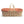 Clair de Lune Organic Palm Moses Basket | Sustainable & Breathable | Ages 0-9M clair de lune Rust Orange Basket Only