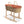 Clair de Lune Organic Palm Moses Basket | Sustainable & Breathable | Ages 0-9M clair de lune Rust Orange With Rocking Stand
