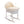 Clair de Lune Waffle White Wicker Moses Basket – Soft, Elegant & Breathable | Ages 0-9M clair de lune Cream With Deluxe Rocking Stand