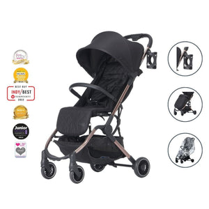 Aster 2 2-in-1 Stroller Bundle | Ultra-Compact Travel System with Carrycot - Little Gliders