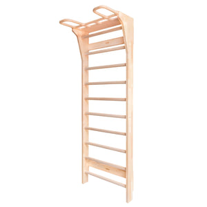 FitWood AARNI Wall Bars – Multi-Functional Bars for Home Workouts & Kids' Play | 3 Years + fitwood Birch
