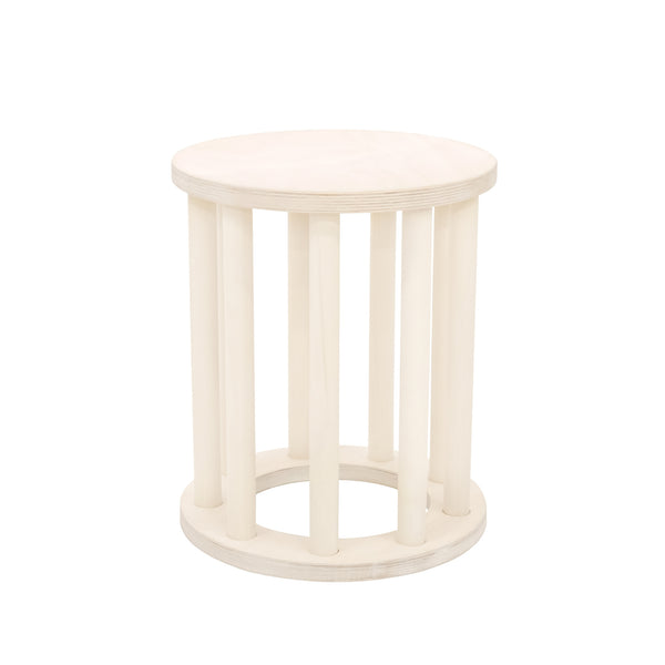 FitWood LUOTO Stool – Versatile Kids' Stool, Play Goal, & Workstation | 1 Year + fitwood Birch