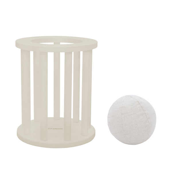FitWood LUOTO Stool – Versatile Kids' Stool, Play Goal, & Workstation | 1 Year + fitwood