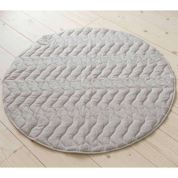 FitWood PILVI Play Mat – Soft, Durable, Non-Toxic Baby Mat for Tummy Time & Play | Sand, Machine Washable fitwood