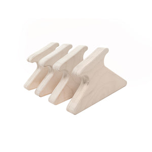 FitWood Wedges for LUOTO II – Secure Rocking Stabilisers for Climbing Arch | 4 Colours fitwood Birch