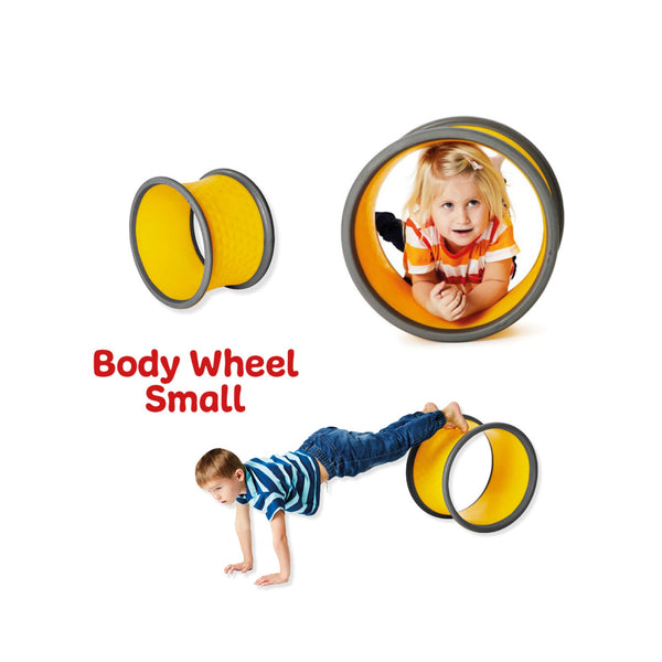 Gonge Body Wheel – Dynamic Fun for Agility, Balance & Strength | 2 Years+ gonge Small - Yellow