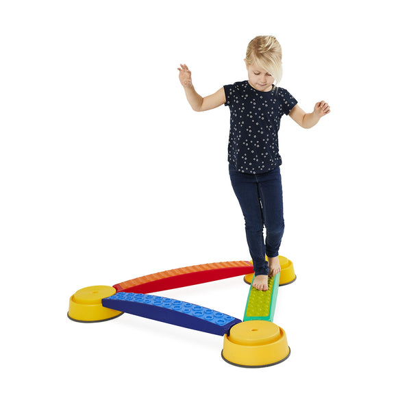 Gonge Build N' Balance® Tactile Set – Sensory Balance Course for Kids | 2-11 Years gonge