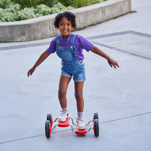 Gonge GoGo Pedal Racer | Balance & Coordination Ride-On for Kids | 4 - 12 Years - Little Gliders