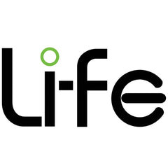 Li-Fe electric mobility logo with a modern, minimalist design featuring black typography and a green accent, representing sustainable and eco-friendly e-mobility solutions.