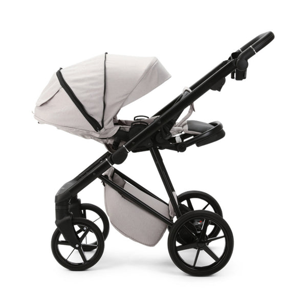 Mee-go Milano Evo All-in-One | Complete Travel System with Carrycot, Car Seat & ISOFIX Base meego