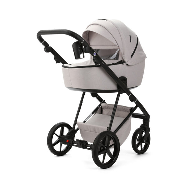 Mee-go Milano Evo All-in-One | Complete Travel System with Carrycot, Car Seat & ISOFIX Base meego