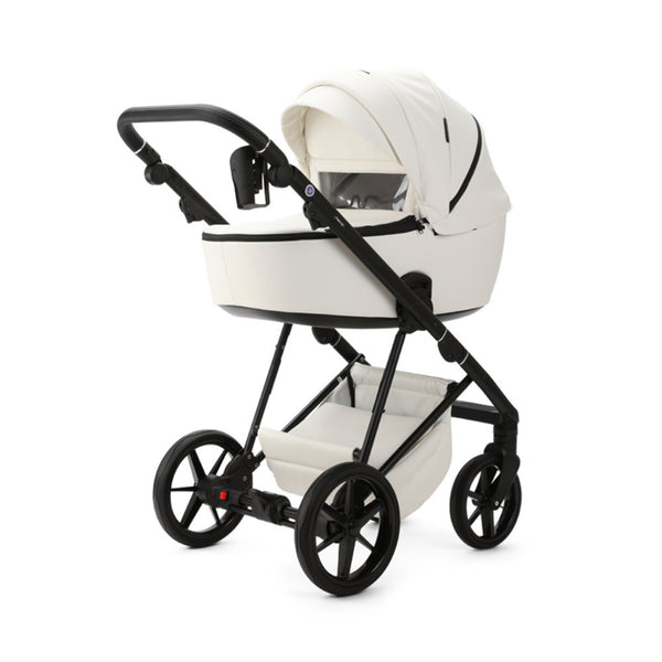 Mee-go Milano Evo All-in-One Luxe | Complete Travel System with Carrycot, Car Seat & ISOFIX Base meego
