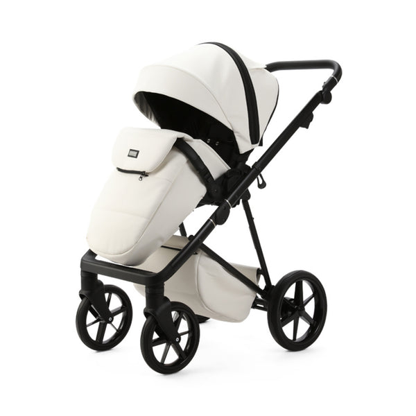 Mee-go Milano Evo All-in-One Luxe | Complete Travel System with Carrycot, Car Seat & ISOFIX Base meego