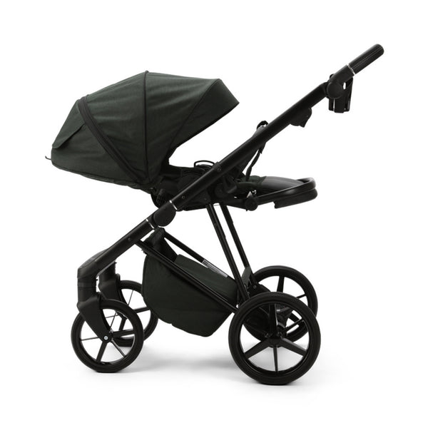 Mee-go Milano Evo All-in-One | Complete Travel System with Carrycot, Car Seat & ISOFIX Base meego